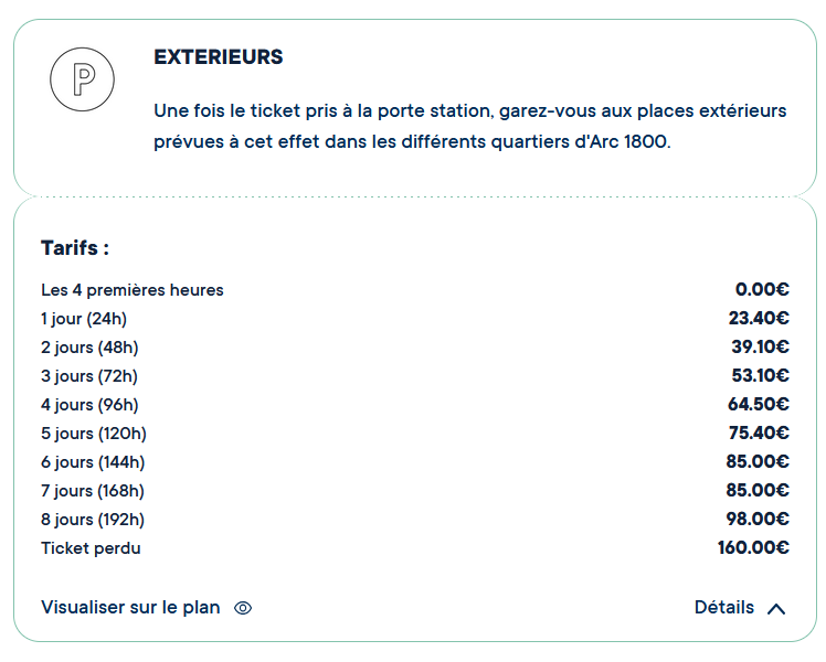 Parking exterieur 2025